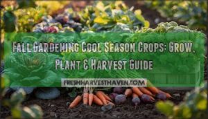 fall gardening cool season crops