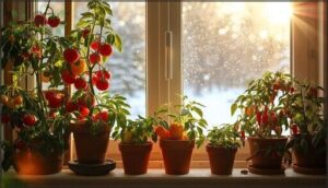 fruiting and unique indoor winter vegetables fruiting and unique indoor winter vegetables