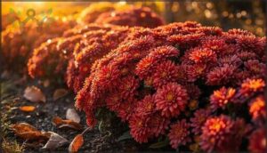 garden mums (chrysanthemums) garden mums (chrysanthemums)