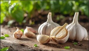 garlic (allium sativum) garlic (allium sativum)