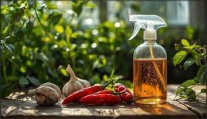 garlic and chili pepper spray garlic and chili pepper spray