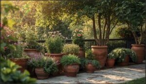 grouping containers and adjusting garden layout grouping containers and adjusting garden layout