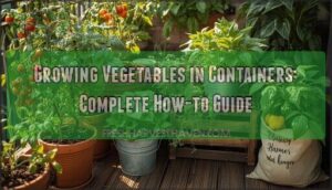growing vegetables in containers