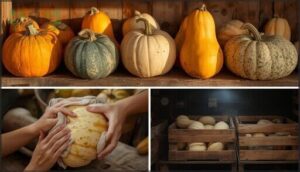 harvesting and storing winter squash harvesting and storing winter squash