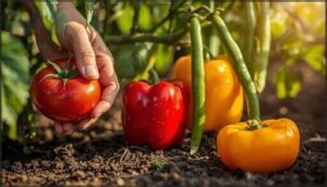 harvesting clues for fruiting vegetables harvesting clues for fruiting vegetables