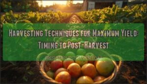 harvesting techniques for maximum yield