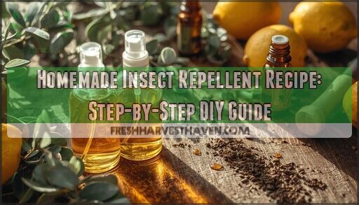 Homemade Insect Repellent Recipe: Step-by-Step DIY Guide