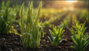 horsetail (equisetum arvense) horsetail (equisetum arvense)