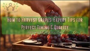 how to harvest grapes