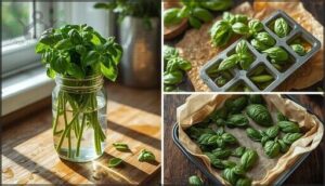 how to store and preserve fresh basil how to store and preserve fresh basil