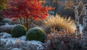 incorporating evergreens and winter-interest plants incorporating evergreens and winter-interest plants
