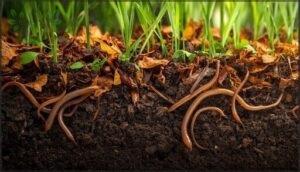 incorporating shredded leaves and grass clippings incorporating shredded leaves and grass clippings