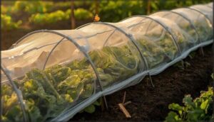 installing garden mesh and row covers installing garden mesh and row covers