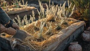 insulating delicate plants and beds insulating delicate plants and beds