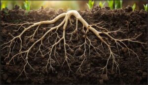 leave beneficial plant roots in soil leave beneficial plant roots in soil