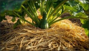 mulching to retain moisture and control weeds mulching to retain moisture and control weeds