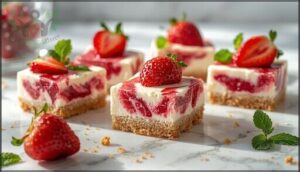 no-bake strawberry cheesecake bars no-bake strawberry cheesecake bars
