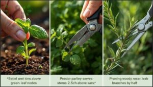 pinching, snipping, and cutting methods pinching, snipping, and cutting methods