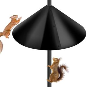 PP Squirrel Proof Baffle, Pole B0D6XKVDZS