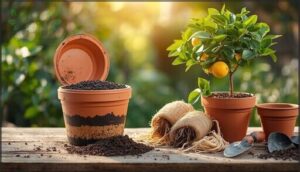 preparing ideal potting soil preparing ideal potting soil