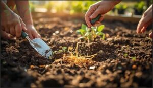 preparing the soil together preparing the soil together