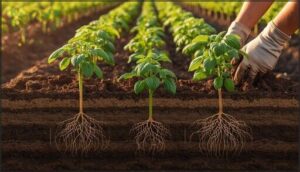 proper planting depth and spacing proper planting depth and spacing