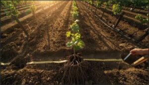 proper spacing and planting depth proper spacing and planting depth