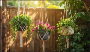 quick diy hanging planters quick diy hanging planters
