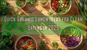 quick organic lunch ideas