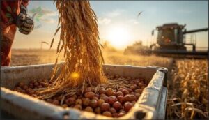 reducing crop damage during harvest