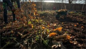 remove all crop residues to prevent overwintering pests remove all crop residues to prevent overwintering pests