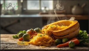 roasted spaghetti squash