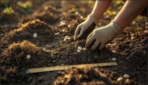 seed spacing and planting depth seed spacing and planting depth