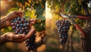 should grapes be picked individually or in clusters should grapes be picked individually or in clusters