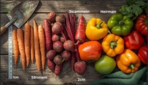 size and shape standards by vegetable size and shape standards by vegetable