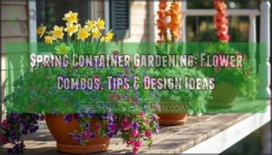 spring container gardening flower combinations