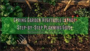spring garden vegetable layout spring garden vegetable layout