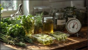 storing and preserving fresh herbs