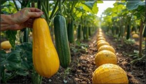 summer squash, cucumbers, and melons summer squash, cucumbers, and melons
