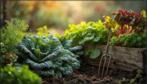 top leafy greens and herbs for fall top leafy greens and herbs for fall