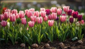 tulips (including ‘angelique’ and other varieties) tulips (including ‘angelique’ and other varieties)