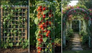 types of supports: trellises, cages, and arbors types of supports: trellises, cages, and arbors