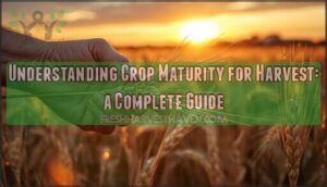 understanding crop maturity for harvest understanding crop maturity for harvest