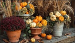 using gourds, pumpkins, and accessories using gourds, pumpkins, and accessories