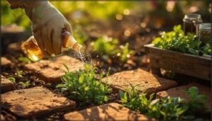 using organic herbicides and vinegar solutions using organic herbicides and vinegar solutions