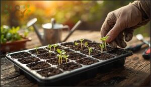 using seed starter trays for early growth using seed starter trays for early growth
