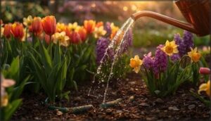 watering and irrigation tips for spring blooms
