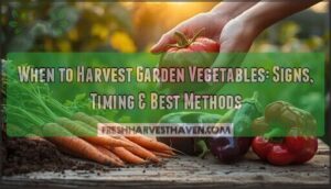 when to harvest garden vegetables when to harvest garden vegetables