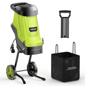 Wood Chipper, 15 Amp with 1.8" B0DJX2S4DF