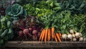 zone 7–8: extended season greens and roots zone 7–8: extended season greens and roots